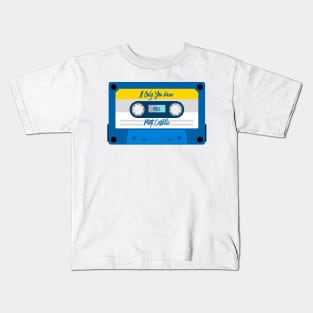 Patti Labelle Classic Blue Cassette Kids T-Shirt